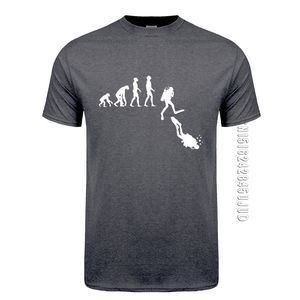 Мужские рубашки эволюционная футболка для ныряющих