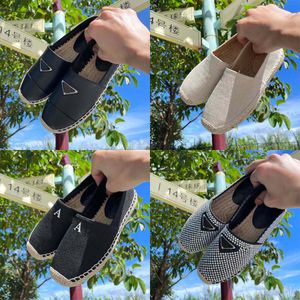 Platform Lady Designer Klasik Fisherman Ayakkabı Düz ​​Kadınlar Straw Alt Sıradan Tekne Ayakkabı Metal Toka Deri Deri Bayanlar Tembel Somunlar