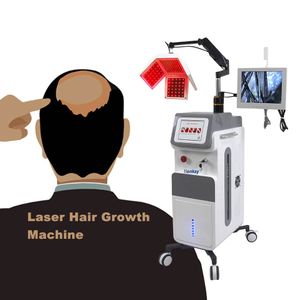 Diode laser Hair Growth Machine Anti Hair Loss Treatment Bio Stimulate 650nm Red Photobiomodulation 190pcs Red Light Therapy Device Scalp Care Beauty Equipment