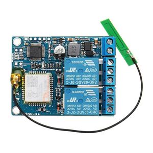 Freeshipping NEUER UNV-GSM-2C-SMSCALL Controller-Fernbedienungsschalter für Pumpensteuerschrank-Server-Restart-Relais-Steuerplatinenmodul Okt