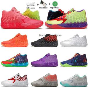 MB.01shoesOG Sapatos ao ar livre Sandálias LaMelo Ball 1 MB.01 Homens Tênis de basquete Bombas Galaxy Rick e Morty Treinadores Tênis esportivos