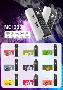 Hi-fun 10000 Puff disposable vape puff 10k vapes disposable puff E Cigarette With Smart Screen Display 650 mAh 12ml Rechargeable TypeC OEM