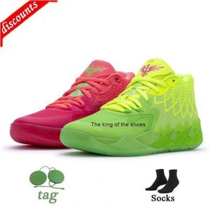 2023MB.01 SchuheRick MB.01 And Morty Basketballschuhe zum Verkauf LaMelos Ball Männer Frauen Iridescent Dreams Buzz City Rock Ridge Red Galaxy Not From Here Kids