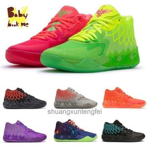with Box Lamelo Ball Mb.01 Climbing Shoes Rick and Galaxy Buzz City Black Blast Queen Citys Rock Ridge Red Not From Here Women Kids Sport Sneakers Size