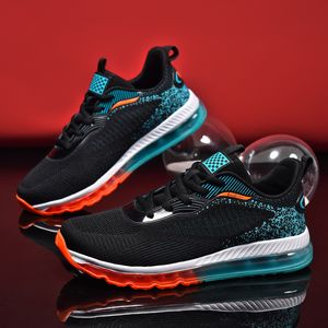 Scarpe da corsa con cuscino d'aria per uomo, traspiranti, comode, sportive, da ginnastica, da uomo, antiscivolo, per allenamento, fitness, scarpe da uomo di grandi dimensioni 47 48