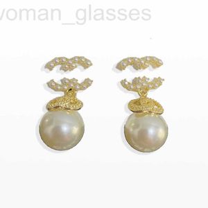 Dangle & Chandelier designer Designer Pearl Earrings 18K Gold Plated Love Jewelry Charming Women Family Gift Fashion 2023 New Alloy Stud Wholesale 5HNA