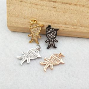 Pingente de colares pendentes peças pequenas CZOM CRISTAL CRISTAL CHARM CHARM ZIRCON MICRO PAVE ENCONTRANDO JOEL DE JOONTES DIY PD896 PENDENDO COLLACLAPENDENHO