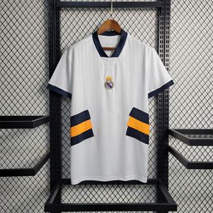23 24 Real Madrids White Soccer Trikots Benzema Football -Hemd Vini Jr Valverde Camavinga Modric 2023 2024 Camiseta Men Kids Kit Set Set