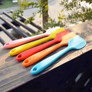 Diğer Bakeware Mutfak Silikon Krem Tereyağı Pasta Pişirme Spatula Kazık Fırçası Mikser Fırçalar Aracı Mutfak Yazılımı Yüksek Sıcaklık Direnç Düzensiz