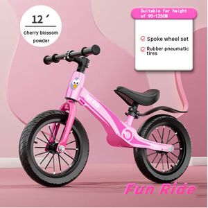 12 Inches Balance Bike,top strollers,Sports balance bike, pedal free training bike, prams and strollers,spoke pneumatic tires,suitable for children aged 2 to 6.