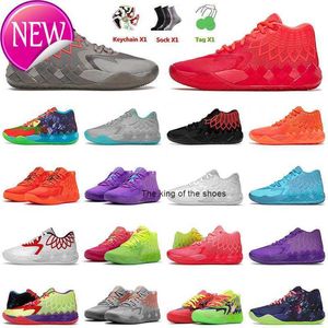 2023MB.01 ShoSogtop Fashion OG Lamelo Ball 1 MB.01 Mens Basketball Shoes Fore Hare Rick and Morty Red Galaxy Buzz City Trainers Sneakers Tennis 40-46 EUR