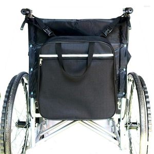 Borse portaoggetti Borsa per sedia a rotelle Shopping Mobilità Borsone Maniglia Scooter Walker Frame Borse Black Drop