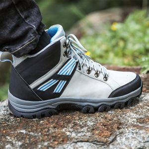 Nuove scarpe da trekking all'aria aperta da uomo antiscivolo comode sneakers alte da combattimento stivaletti da uomo tattici di grandi dimensioni 39-47 scarpe da uomo