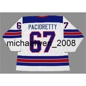 Weng Мужчины Женщины Молодежь MAX PACIORETTY 2014 USA CCM Old Hockey Jersey - Custom Any NameNo. Вратарский удар