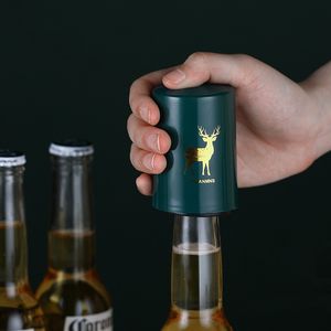 Новички Nymph Creative Magnetic Automatic Beel Bottle Opener Кухня из нержавеющей стали прессы крышка штопора