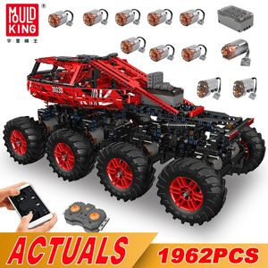 ElectricRC Car MOULD KING 18030 Technical Electric Remote Control Climbing Car Truck Building Blocks MOC Bricks Toys For Kids Christmas Gifts 231110