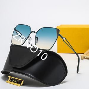 Designer-Sonnenbrille Modebrille Mann klassische Brille für Damen Outdoor-Strand-Sonnenbrille UV400-Schutzgläser Dose mit Originalverpackung