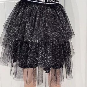 2020 Nya babyflickor tutu kjol ballerina pettiskirt fluffy barn balett kjolar för festdans prinsessan flicka tyllkläder228k