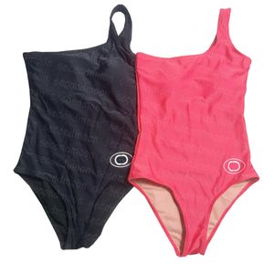 One Shoulder Swimwear Womens Designer Swimsuit One Piece Bathing Suit Summer Quick Dry Beachwear