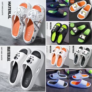 Top Men pantoufle Designer Slipper Soft Massage Slides Sandals Shoes Slide Summer Beach Outdoor Cool Slippers Fashion Flat Mule Rubber Flip Flops Size 36-45 EU