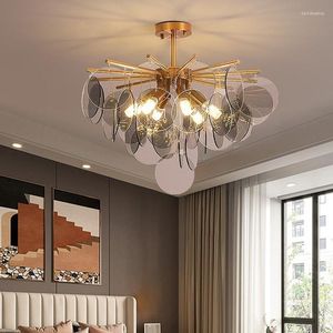 Ljuskrona Modern LED Crystal Chandelier för sovrummet Luxury inomhusbelysning Tak vardagsrum