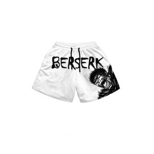 Men s Shorts Anime Berserk Summer Men Women Classic Sportwear Beach GYM Basketball Running Workout 6XL Mesh 230411