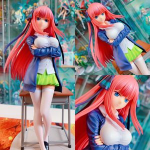 Gun Toys 21см Quintessential Quintuplets Anime Girl Figure Gotoubun no Hanayome Nino Nakano PVC Figure Collection Mod