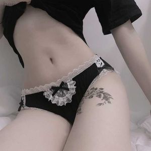 Briefs calcinha garotas japonesas Kawaii Lace Bow calcties