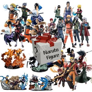 Blind Box Anime Figure Y Box Lucky Bag Uzumaki Sasuke Kakashi Action Figurer Collection Model Toys for Children 230410