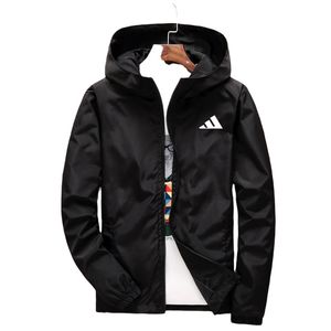 2023 designer hoodie Jacket Hooded Waterproof Coat Men Spring Autumn Male Zipper Jacket Sportswear Windbreak Climbing 7XL