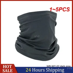 Scarves 1-5PCS Outdoor Sunscreen Mesh Fabric Breathable Mask Cycling Elastic Sun Protection Equipment