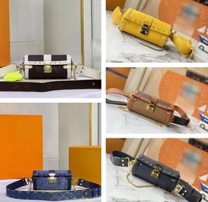 lvsity bag Luis Vuittons Straps Adjustbale Designer 7a Bags Leather Crossbody Bag S-lock Chain Tote Bag Papillon Trunk