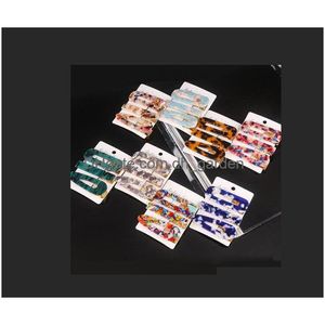 Porte-queues de cheval pinces à cheveux Barrettes en résine acrylique mode pour femmes filles dames livraison directe bijoux bijoux de cheveux Dhgarden DH51Y