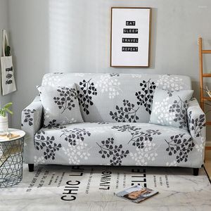 Chair Covers 1/2/3/4 Seat Printed Sectional Stretch Sofa Slipcovers Elastic Cover For Living Room Couch Armchair
