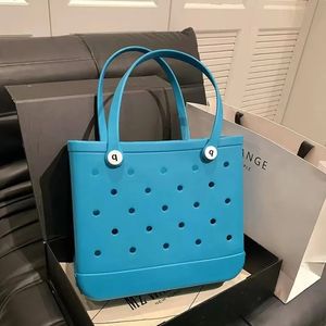 wholesale Bogg Bag Silicone Beach Custom Tote Fashion Eva Plastic Beach Bags Women Summer