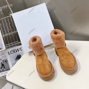 Designer Winter Women Boots Snow Boots Plush Ankle Boots, Thermal Boots Fashion Boots High Quality Autumn and Winter Travel Vacation Fashion Brand Booties