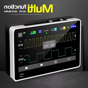 Digital tablet oscilloscope dual channel 100M bandwidth 1GS sampling rate mini oscilloscope Qxahr