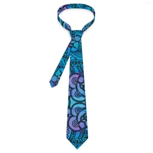 Papillon Tie Dye Hippie Stampa vintage Modello Collo Colletto elegante per accessori per cravatte per feste cosplay per adulti