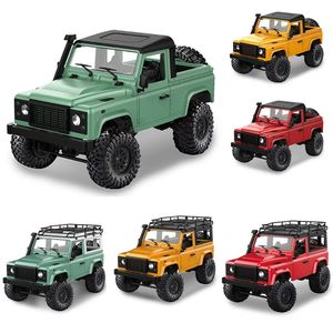 ElectricRC CAR MN90 D90 112 RC CAR 24G 4X4 RC ROCK CRAWLER DEFENDERリモートコントロールオフロードビークルおもちゃ誕生日クリスマスプレゼント231110