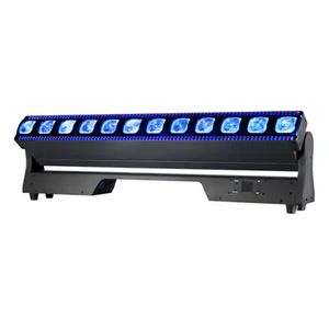 6 pezzi 12 * 40 W RGBW LED Pixel Zoom Testa mobile Tenda a fascio Matrix Sfondo Scansione DJ Disco Night club Illuminazione scenica per matrimoni