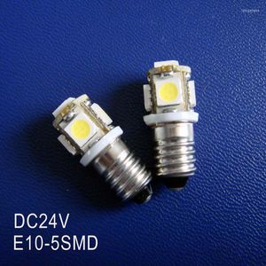 عالي الجودة DC24V E10 1W LED 24V LIGHT BULB 50PC/LOT