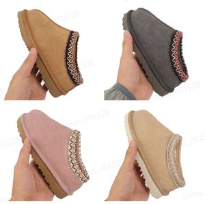 australia kids boots toddler tazz slippers deigner tasman platform beige sheep wool UGGsity designer shoe Classic Mini Boot Winter chestnut fur booties for girls PI