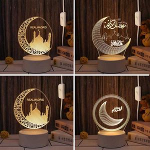 Novelty Items Ramadan Decoration 2023 Night Light Islamic Muslim Ramadan Decoration 2023 Ramadan Mubarak Decorations For Home Eid Al Adha Gift Z0411