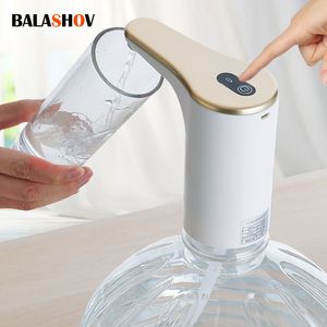 Wasserpumpen Elektrische Flasche Automatisches USB-Laden Barreled Dual Mode Switch Dispenser für Zuhause 230410