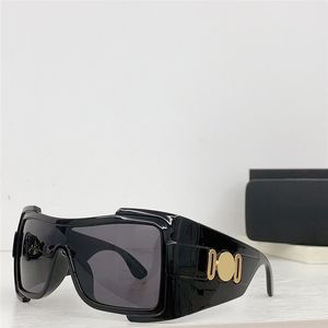 Новый модный дизайн, солнцезащитные очки с динамическим щитком 4451, большие ацетатные оправы, авангардный и футуристический стиль, высококачественные уличные защитные очки uv400