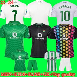 2023 2024 Real Betis FEKIR isco Manga Corta JOAQUIN B.Iglesias camiseta de futbol Juanmi ESTADIO LA CARTUJA 23 24 ayoze roca специальное издание для мужчин и детей GK комплект с короткими рукавами