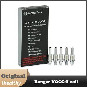 Bobina Kanger VOCC-T 1.5ohm 1.2ohm 1.8ohm Compatibile con Aerotank, Aerotank mini, Aerotank mega, Protank 3, Mini Protank 3, Evod 2, T3D, Evod Glass, Toptank Evod, Toptank Emow