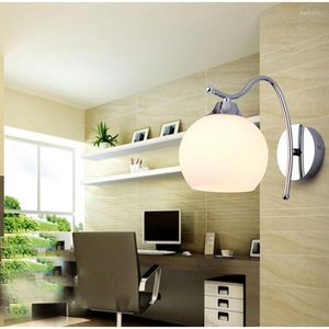 Wall Lamp Simple Bedroom Bedside Living Room Lighting Single Head Mirror Headlamp Wholesale