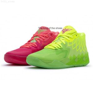 MBMens LaMelo Ball MB.01 Scarpe da basket Rick Morty in vendita Scarpe da corsa per la scuola elementare 2023 Bambini Womoen Scarpe sportive Scarpe da ginnastica da ginnastica US4.5-US12