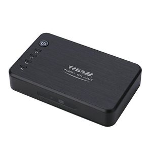 Freeshipping Multimedia Portable 3D HDD Player Full HD 1080P Player MKV H264 HD-MI USB HOST SD with Remote Control Qecdd